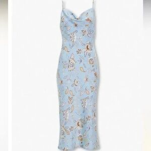 Paisley Floral slip dress